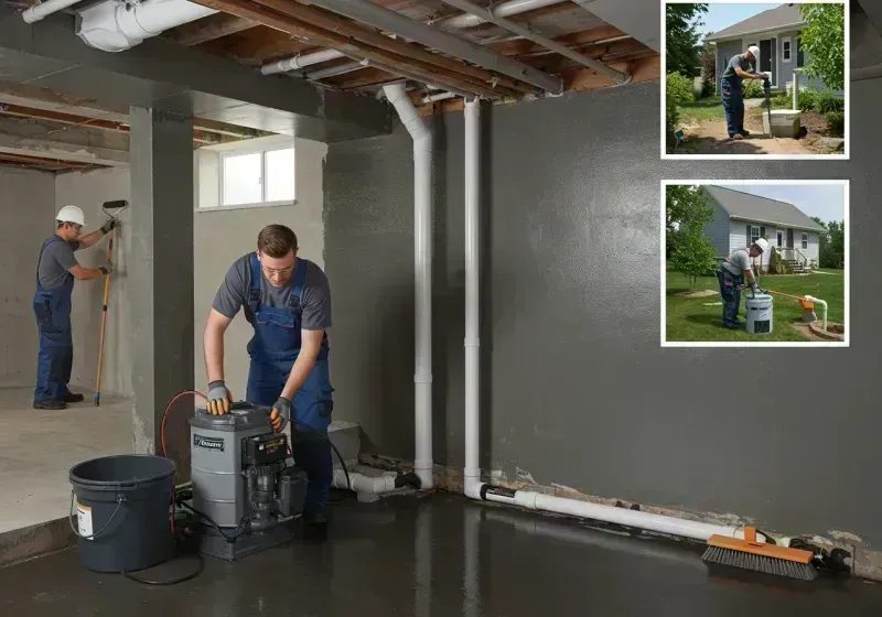 Basement Waterproofing and Flood Prevention process in Cleveland, OK